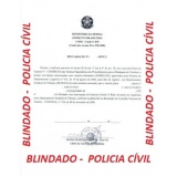 empresa de veículo blindado para registro na polícia civil Parque das Árvores